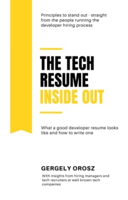 Cover of The Tech Resume Inside Out